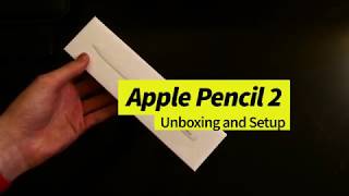 Apple Pencil 2 Unboxing and Setup Apple Pencil 2 Unboxing and Setup