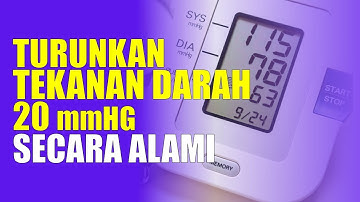Turunkan Darah Tinggi Tanpa Obat? Ini Dia Caranya Turun Sampai 20 mmHg!