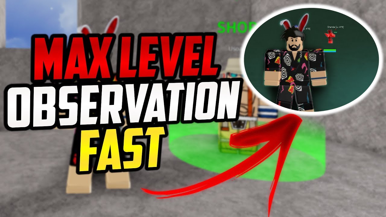 Max Level Observation Haki In One Day Blox Piece Youtube - observation haki blox piece