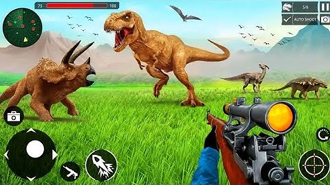 Wild Dinosaur Hunting Game - Android Gameplay #3