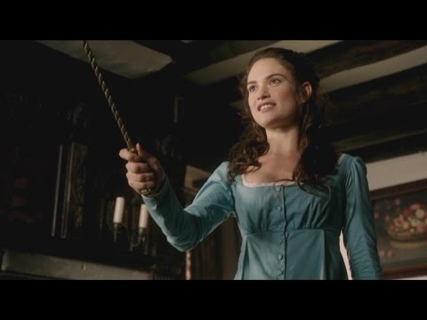 EXCLUSIVE: Watch Lily James Hilariously Fail at Her Sexy 'Pride + Prejudice + Zombies' Fight Scen…