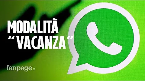 Come attivare modalità vacanza WhatsApp?