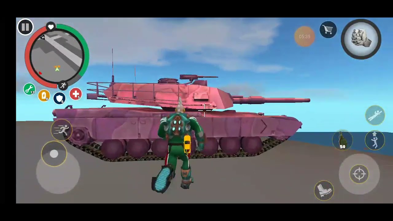 the monster truck winner rope Hero vice Town video