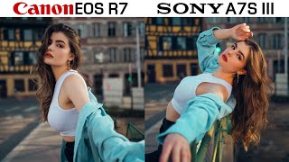 Canon EOS R7 vs Sony A7S III Camera Comparision