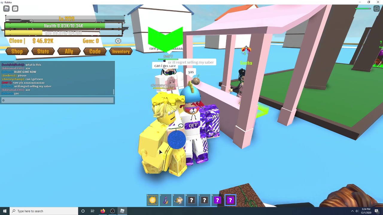 Fruits Giveaway in king piece!