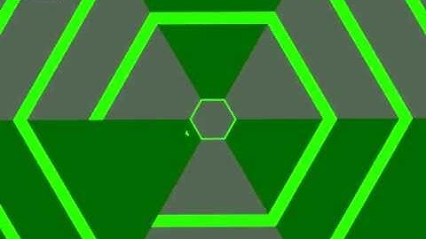 Open Hexagon - FLATTERING SHAPE 84 sec (difficulty 1)