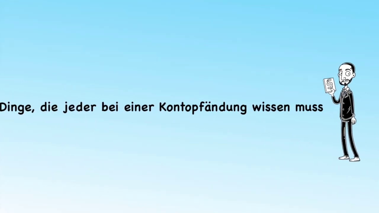 New Update 5 Dinge, die Du bei einer Kontopfändung wissen musst.