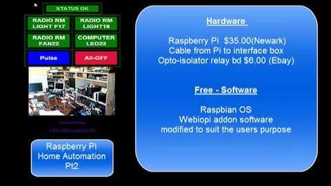 Raspberry PI Home Automation Pt2