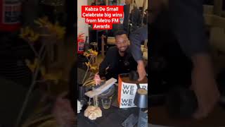 Kabza De Small Is Receiving His  Metro Fm Awards