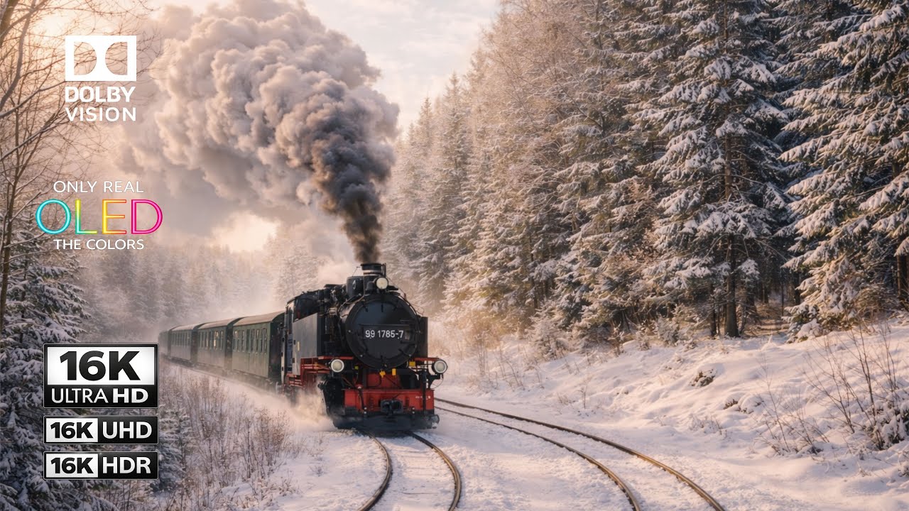 MOST POWERFUL OLED TEST | Dolby Vision HDR 120FPS - Black Level & Contrast Demo (8K/4K TV)