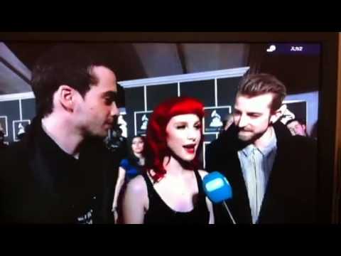 Paramore Grammy 2011 interview
