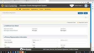EGMS Video Tutorial #1: Preparing for your Federal OSSI Grant