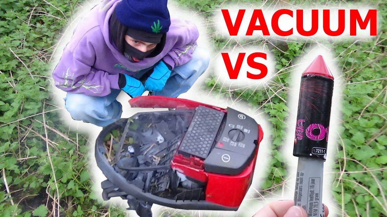 VACUUM CLEANER vs FIREWORK YouTube