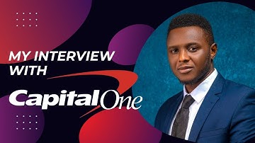 My Product Manager Interview with Capital One...