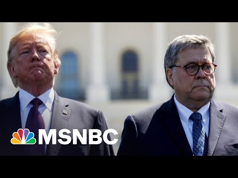 Book Details AG Barr's Realization That Trump Would Lose The Election