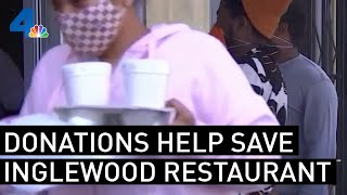 Community Helps Keep Inglewood Restaurant Afloat | NBCLA