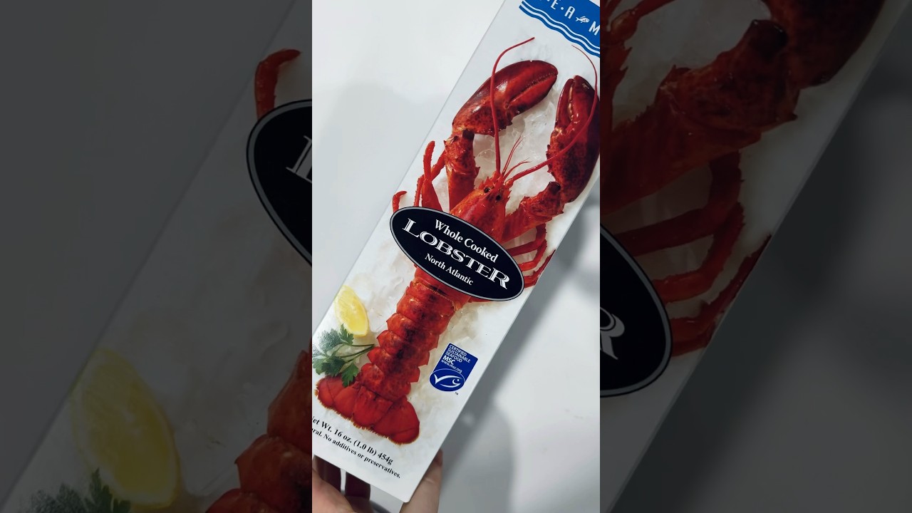 how to shell a whole cooked lobster 🦞