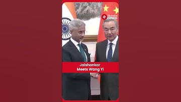 EAM S Jaishankar Meets Chinese Foreign Minister Wang Yi | SCO Meet