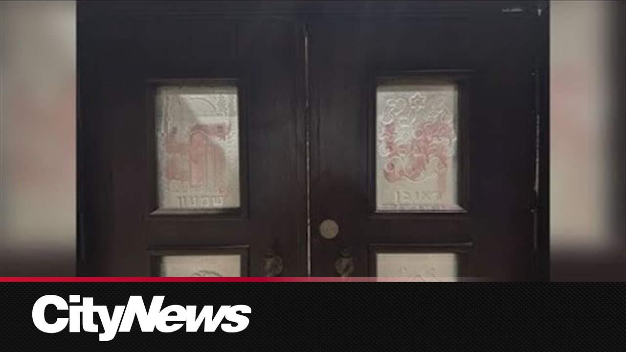 Winnipeg Synagogue responding with strength after antisemitic graffiti vandalism