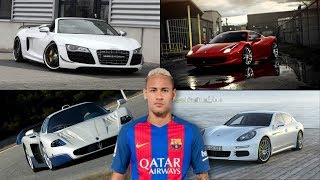 Neymar Jr. Luxury Car Collection - 2017