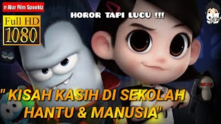 KISAH HANTU BOCIL PENUNGGU SEKOLAH - Alur Film Kartun Spookiz