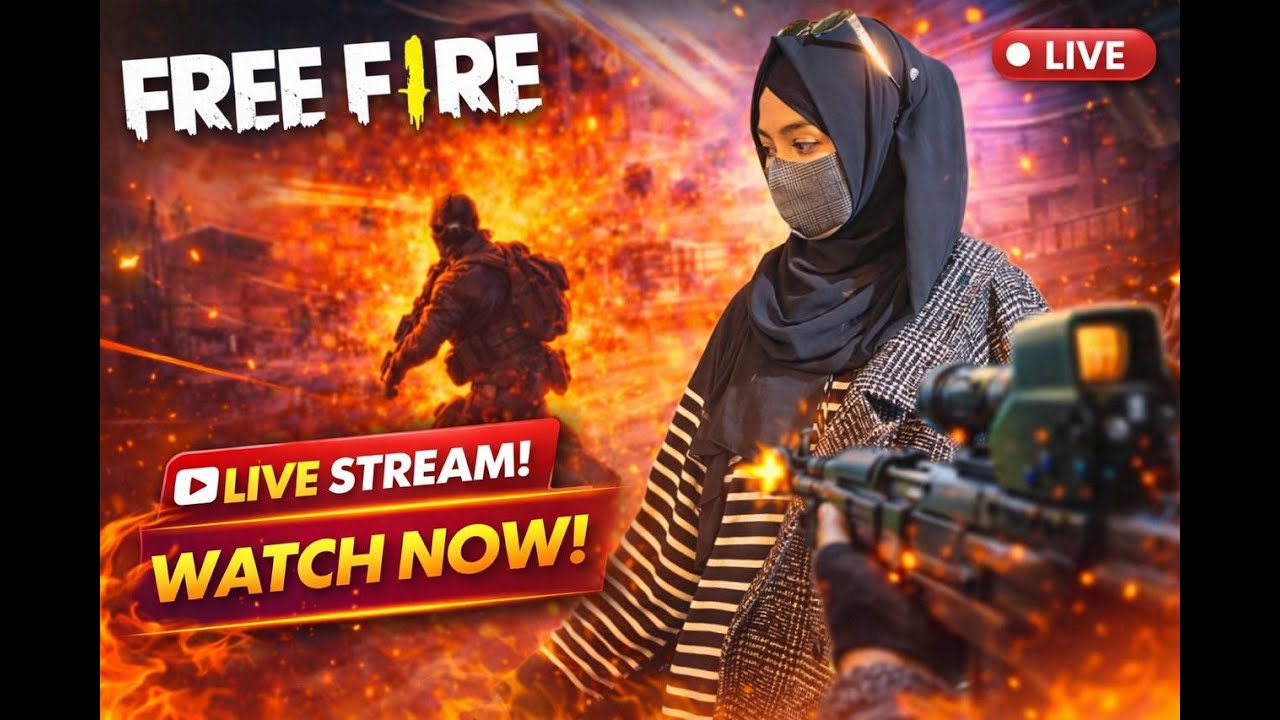 Sharmin Gaming Is Live || Free Fire