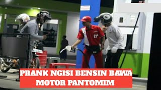 PRANK !! NGISI BENSIN PAKE MOTOR