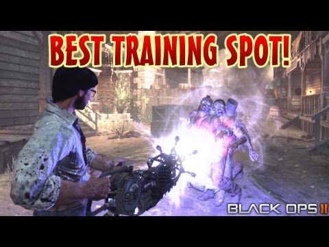 "매장 된 좀비에 대한 최고의 훈련 장소"높은 라운드에 도달하는 가장 쉬운 방법-Black Ops 2 게임 플레이 팁