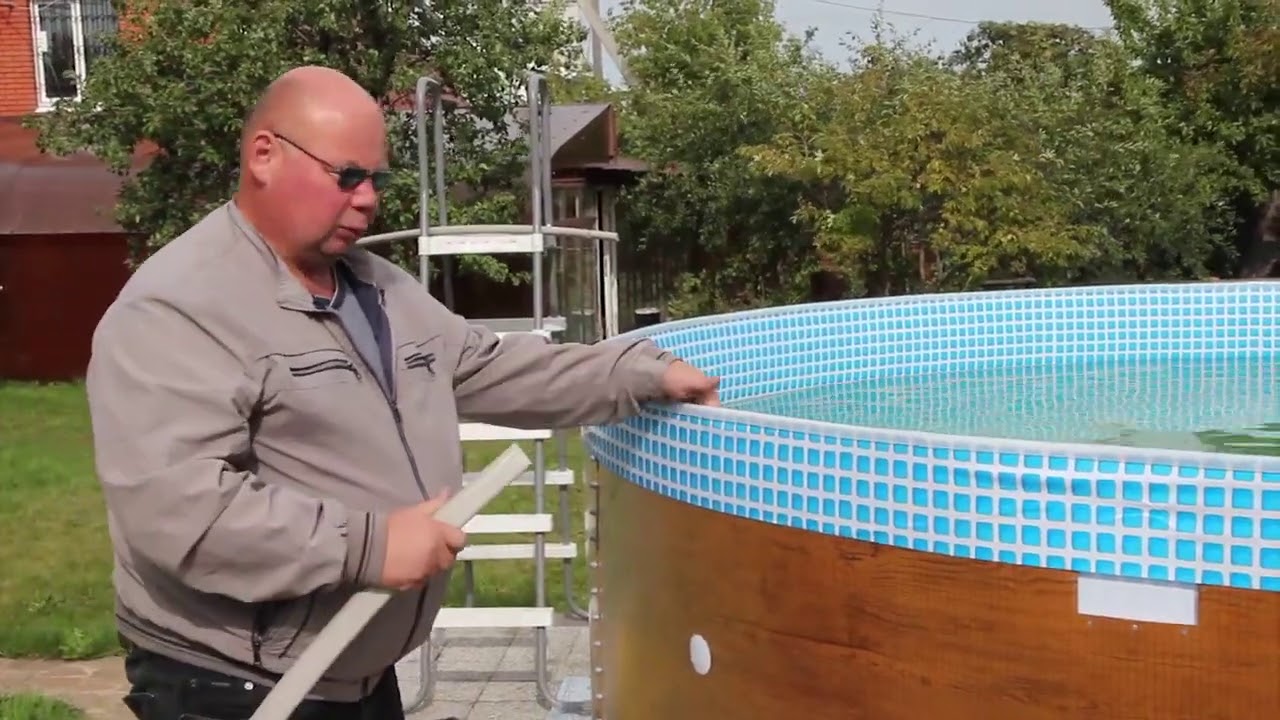 Видео инструкция по монтажу морозоустойчивого бассейна Лагуна - YouTube