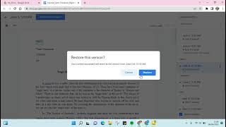 How to Restore Google Docs File to the Previous Version Net Worth