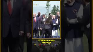 G7 Summit 202: UK PM Starmer Greets PM Modi With Hug At G7 Summit  WION Shorts