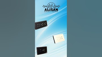 Experience the future of living with Alisan Smart Switches — effortless control, modern elegance,