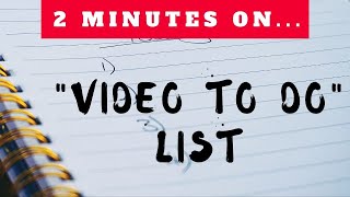 What Is On Kari The Mortician's "Videos To Do" List? - Just Give Me 2 Minutes