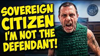 Sovereign Citizen Screams I'm Not the Defendant — Judge SHUTS DOWN Every Outburst