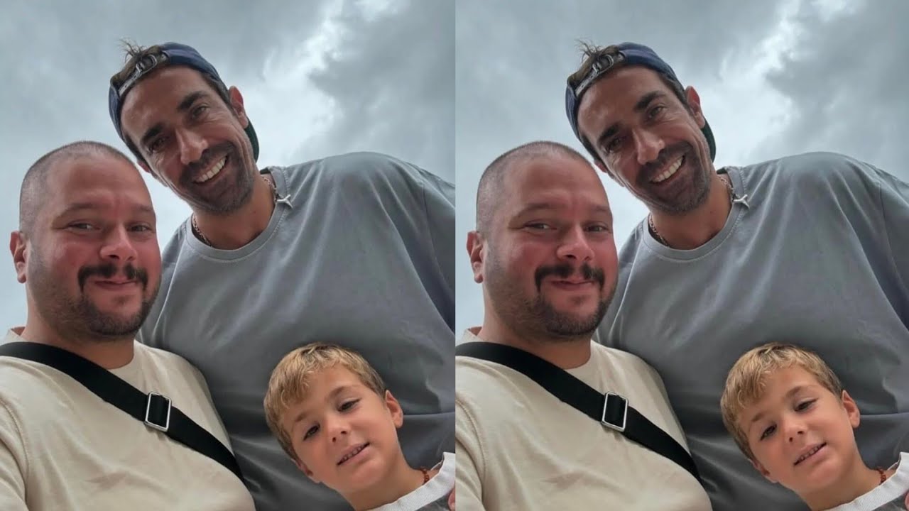 È arrivata una foto carismatica di İbrahim Çelikkol con suo figlio.!#ibrahimçellikol