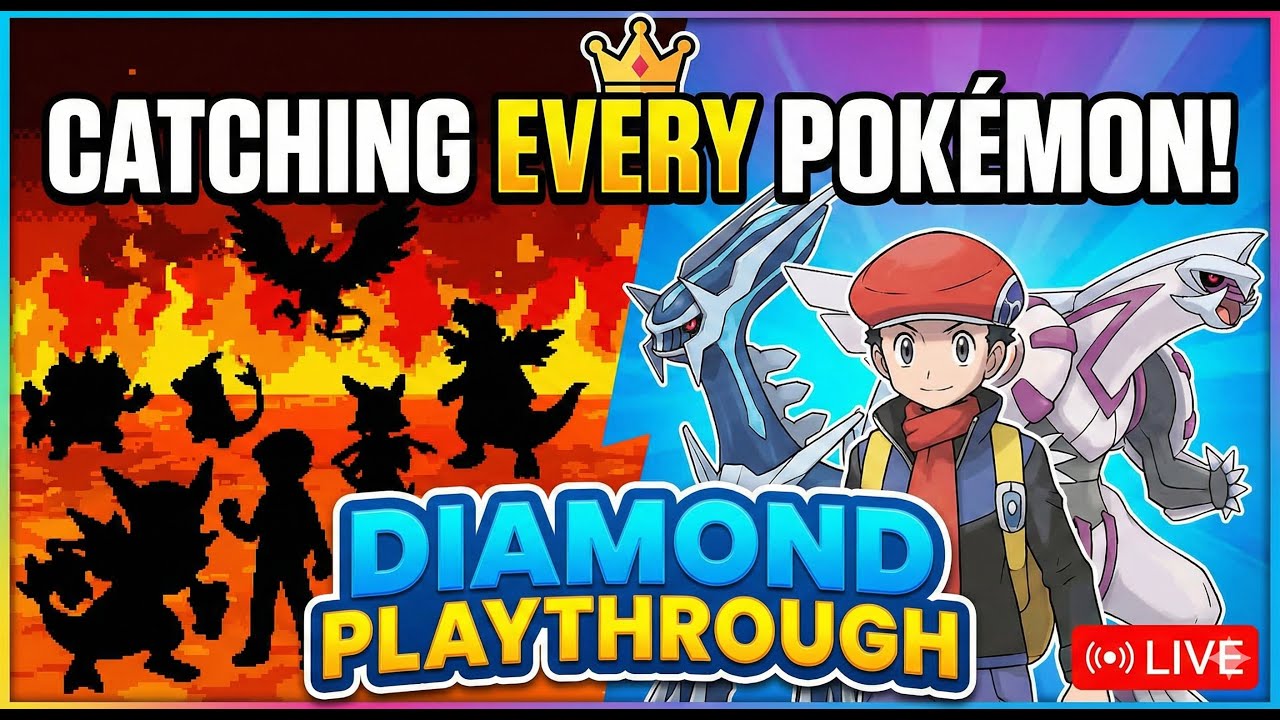 🔴 LIVE - Pokemon Diamond