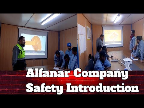 Alfanar Company Safety Introduction || - YouTube