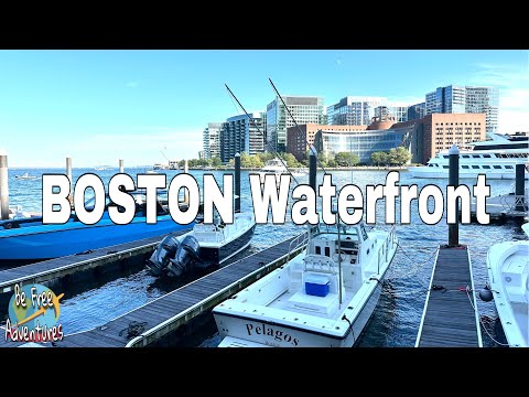 BOSTON WATERFRONT & Fan Pier, Massachusetts, USA