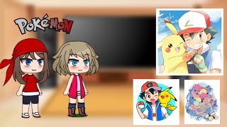 PokeGirls react to Ash Ketchum part 1/2