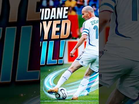 When Zidane Played Like a God Against Brazil 😳 #Shorts