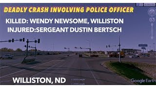 UPDATE: Details In Deadly Williston Crash Involving Police Officer