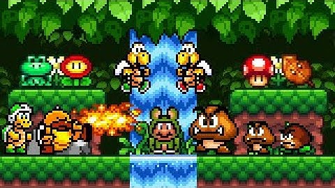 Super Mario Epic Adventure (SMBX 1.4.5) Level: Poison Forest. HD