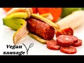 Easy vegan sausage recipe  nutritious homemade chickpea vegan sausages  make them today