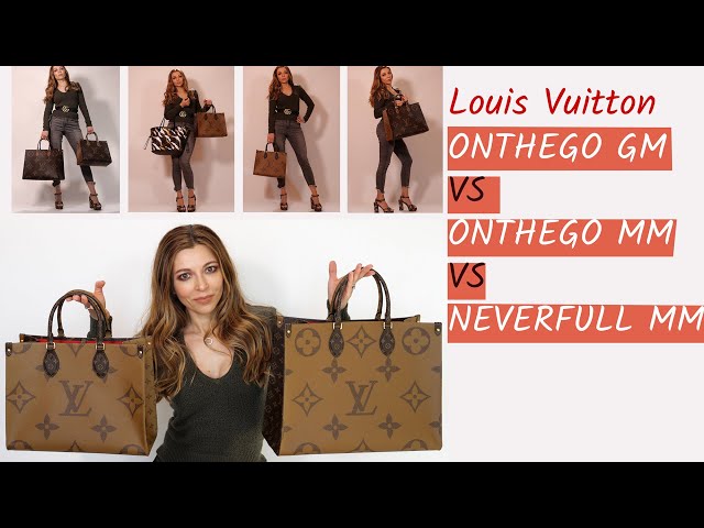 In DEPTH!, Louis Vuitton Neverfull MM vs Onthego MM