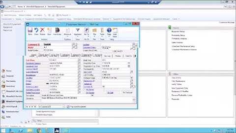 Short Overview of Equipment Hierarchy in KEY2ACT software for Microsoft Dynamics GP