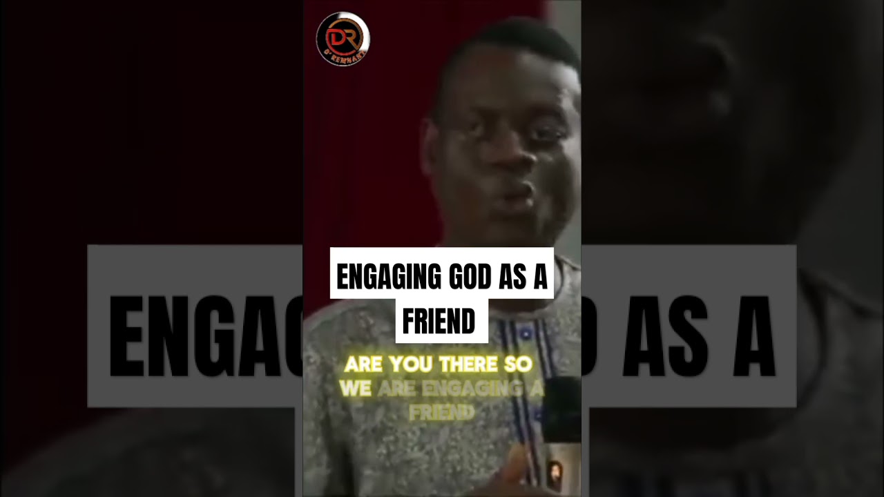 ENGAGING GOD AS A FRIEND || APOSTLE AROME OSAYI 