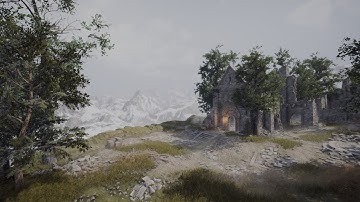 Ruins of the temple (Speed art design / Unity)