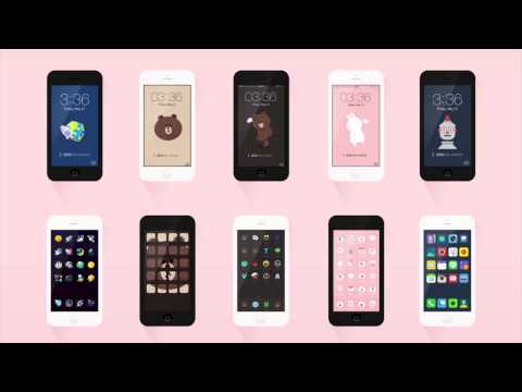 خلفيات ، أيقونات - LINE DECO