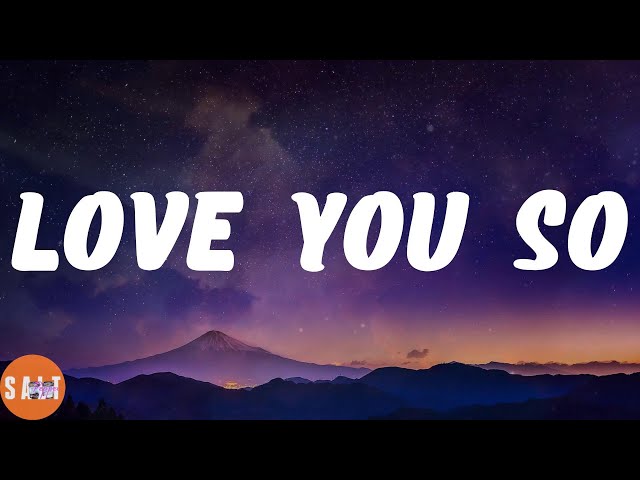 The King Khan & BBQ Show - Love You So (Lyrics) class=