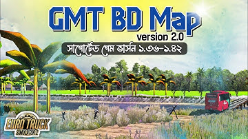 GMT BD map v2.0 | ets2 bd map setup |  ets2 new map mod | ets2 bd map | pro bd map | BD next gen map